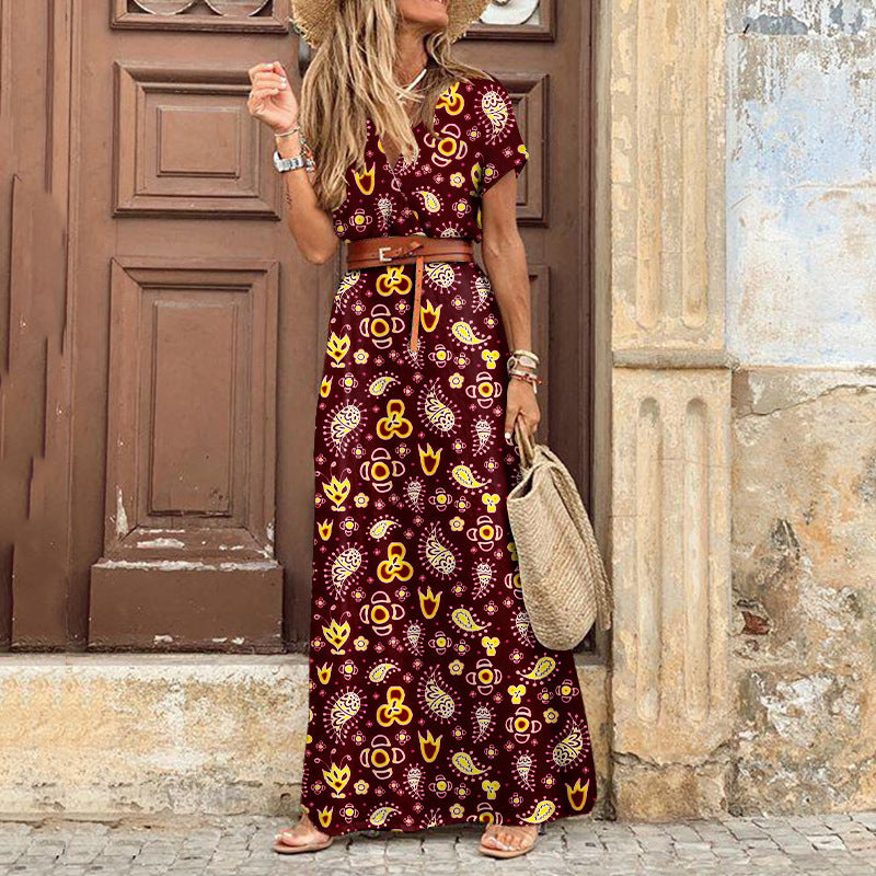 Jolena™ | Elegancka boho długa sukienka