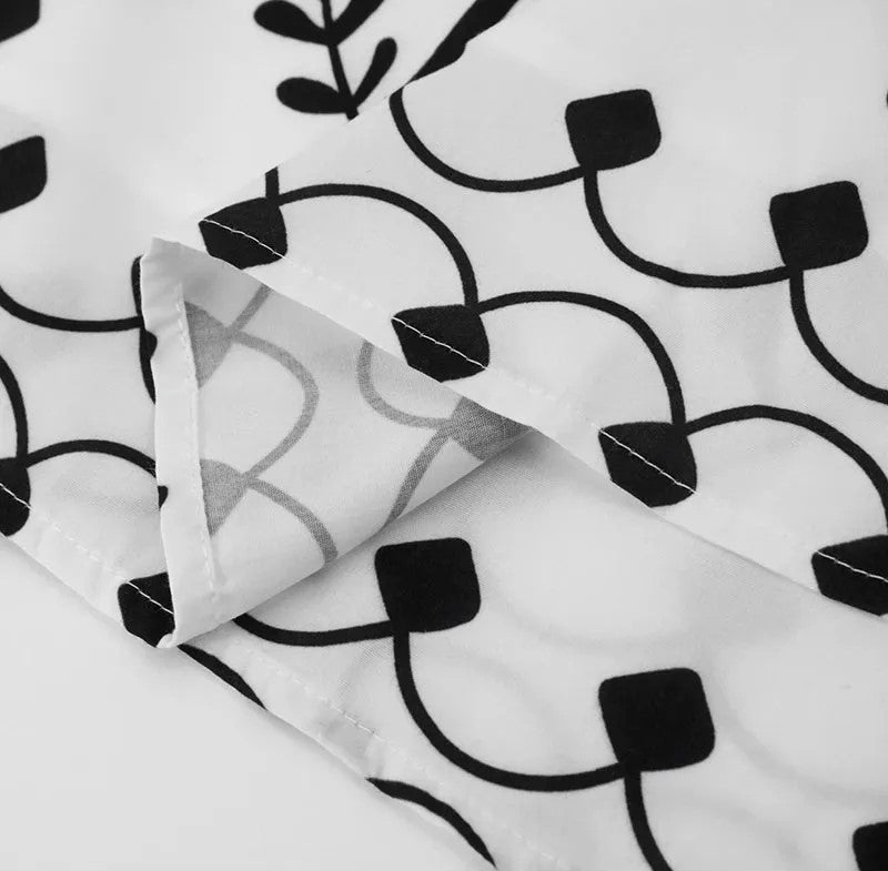 Doralia – Zestaw top i długa spódnica z nadrukiem