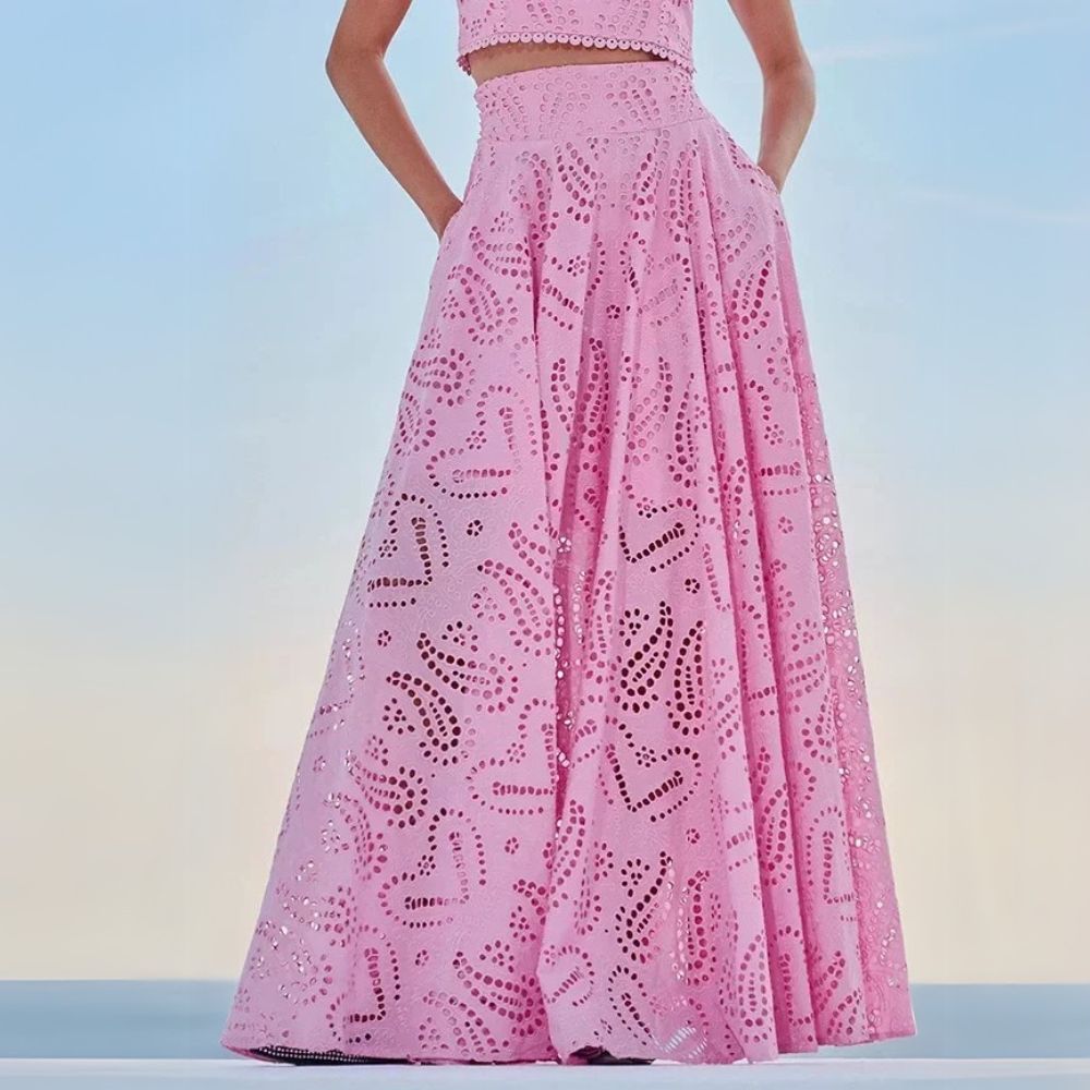 Radosia – Dwuczęściowy letni zestaw z haftem