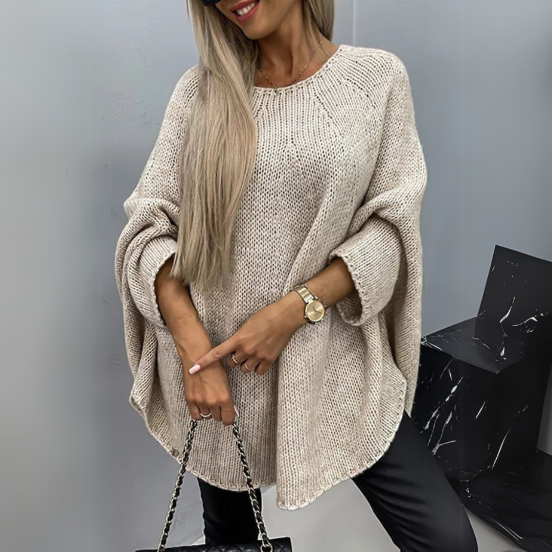 Isabelle | Stylowy sweter damski z okrągłym dekoltem