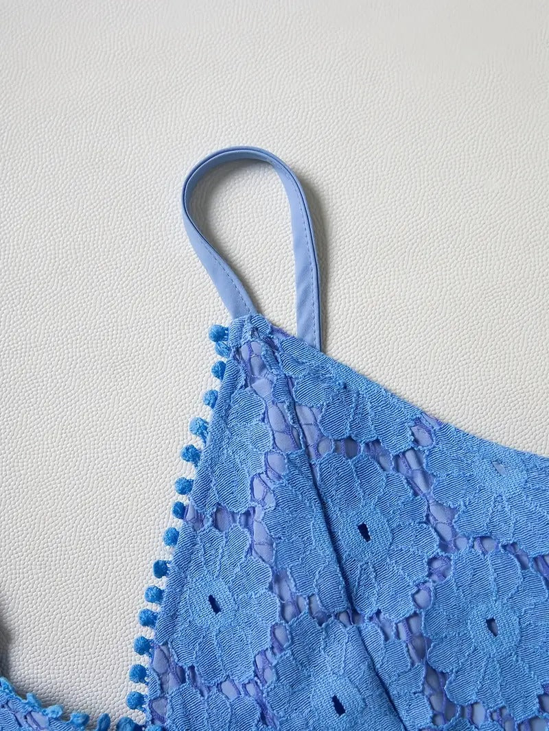 Nerina – Elegancki kombinezon z koronką