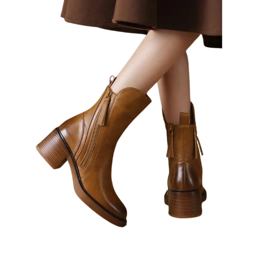 Grazia™ | skórzane botki