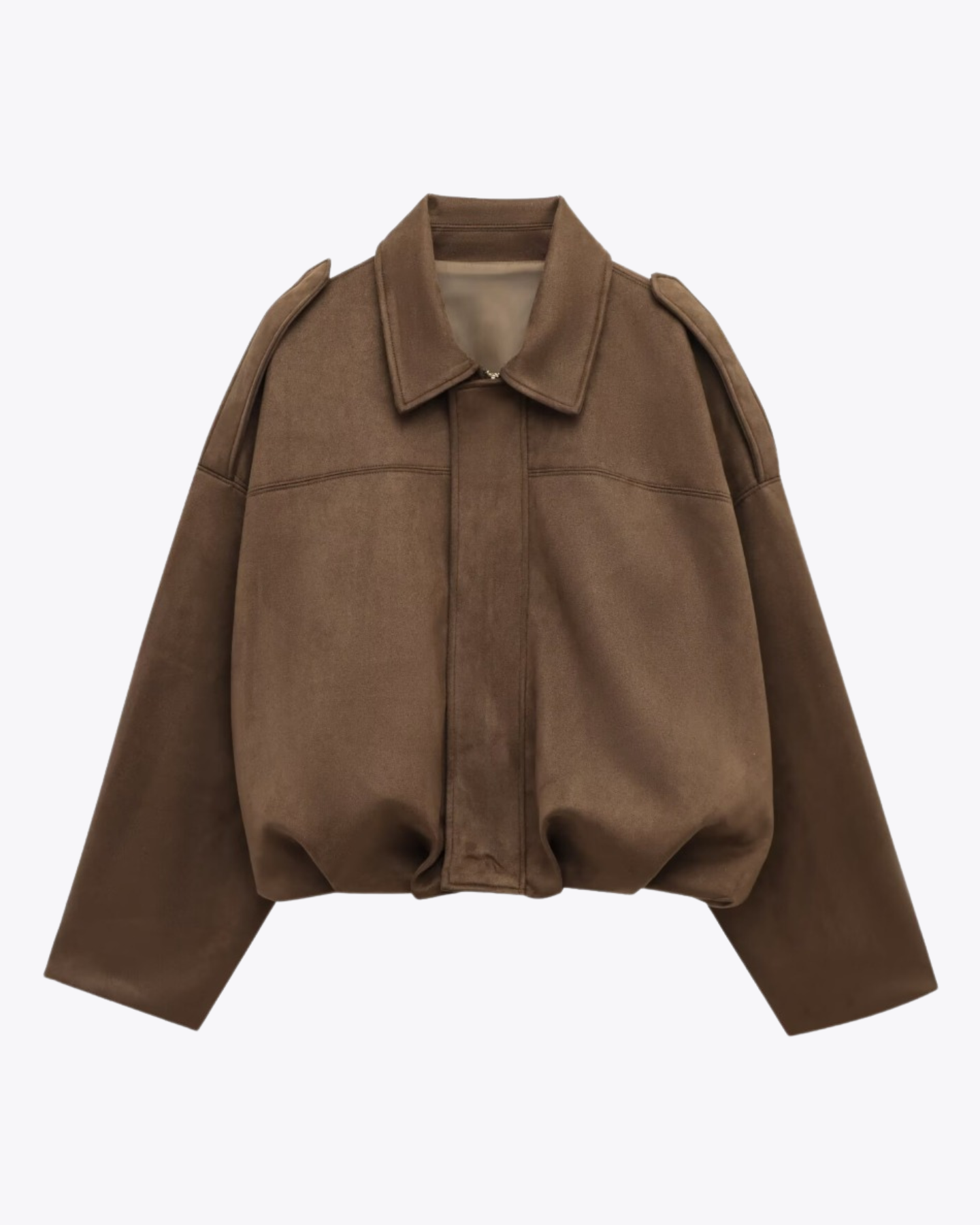 Quintine™ – Luksusowa Kurtka Bomber z Zamszu dla Ponadczasowego Stylu