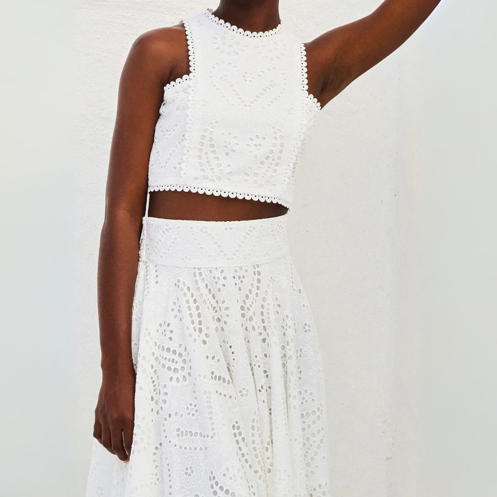 Radosia – Dwuczęściowy letni zestaw z haftem