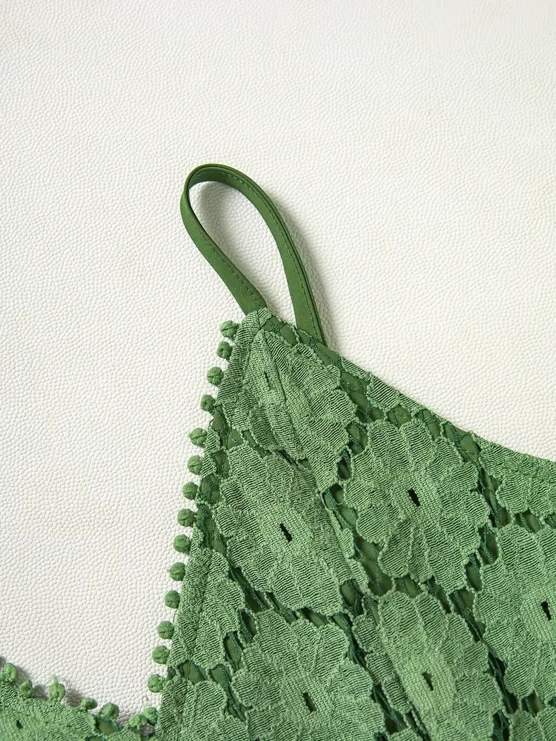 Nerina – Elegancki kombinezon z koronką