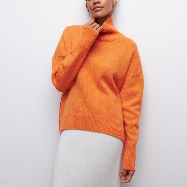 Katrielle | Sweter z wysokim kołnierzem